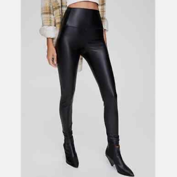 Wilfred Pants - (53) Aritzia Wilfred free leather style leggings